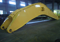Komatsu PC800 14m long reach boom